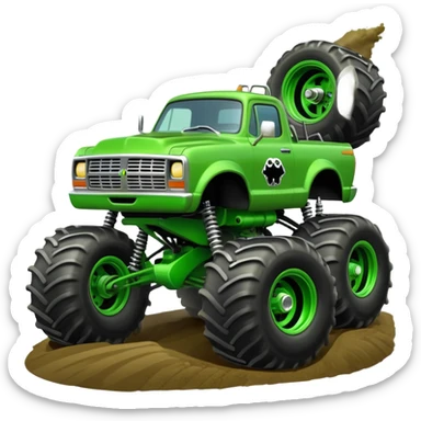 Grave Digger best view  sticker