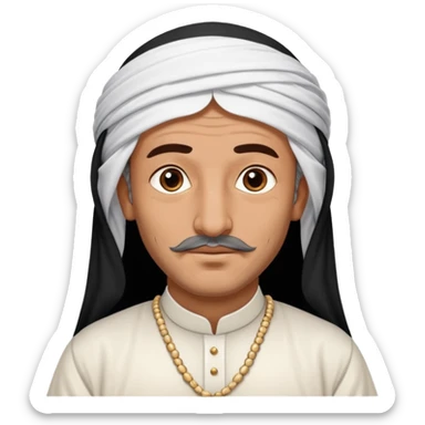 old emirates guys wearin UAE cloths sticker