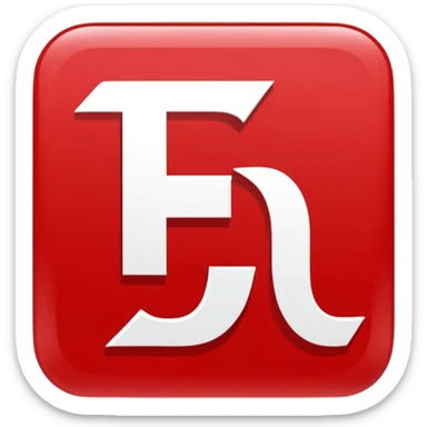 The Letters “fall risk” on a red square sticker