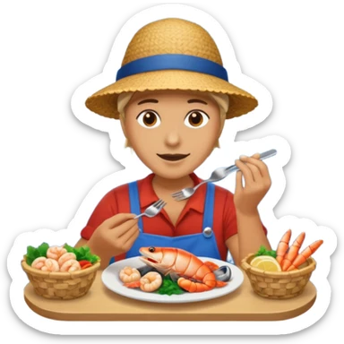 ocean basket sticker