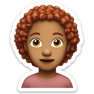 Red-haired mulatto sticker
