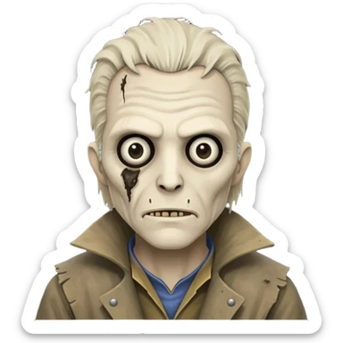 The Ghoul from Fallout TV show sticker