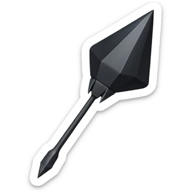 black dart sticker