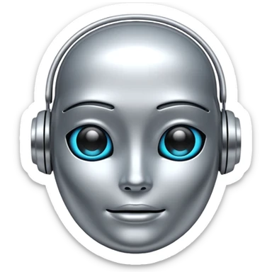an ai chat bot sticker