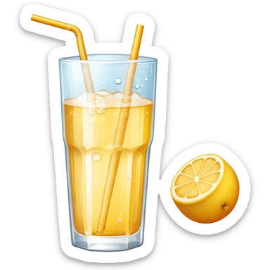 refreshing drink sticker