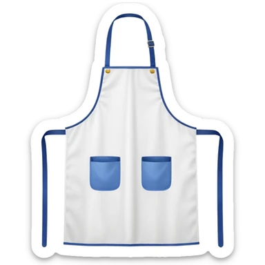 kitchen apron sticker