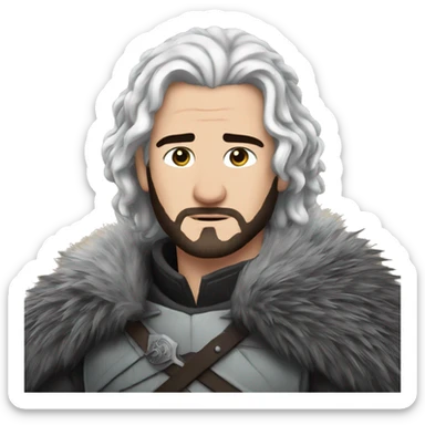 jon snow sticker