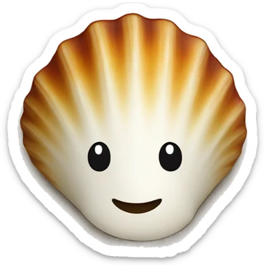 Shell camino santiago sticker