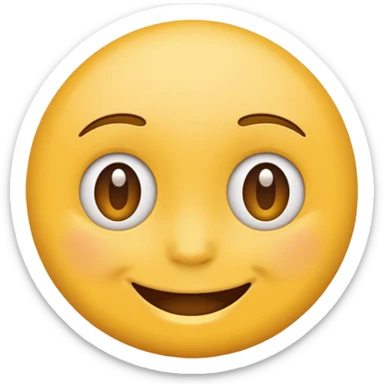 emoji facing side sticker