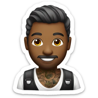 Tattoo artist sticker