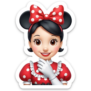 Minnie Mouse sticker