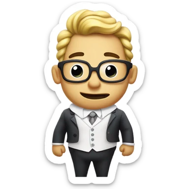 Dressy from Captain Underpants sticker