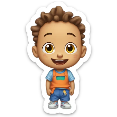 Baby Tommy rugrats sticker