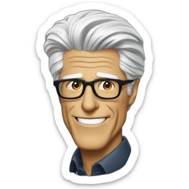 jaunty-ted-danson sticker