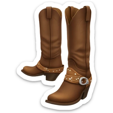cowboy boots  sticker