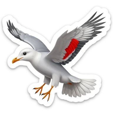 Seagull sticker