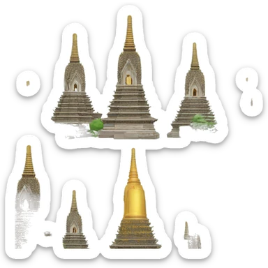 Wat Arun Temple sticker