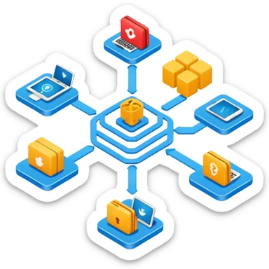 AI supply chain sticker