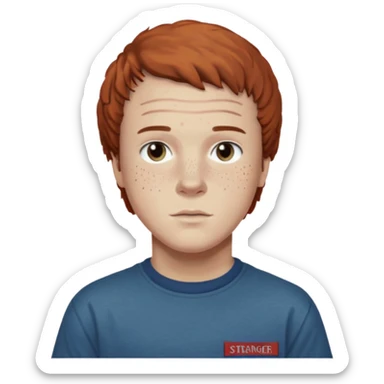 Dustin Henderson from Stranger Things sticker