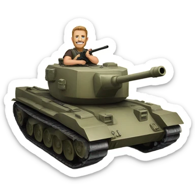 Tank dale sticker