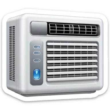 Air conditioner sticker
