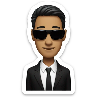 Men in black sticker
