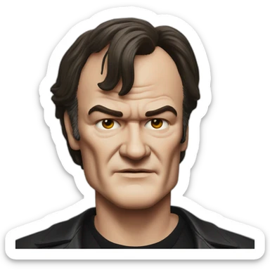 Quentin Tarantino sticker