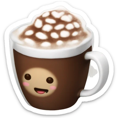 Hot coco  sticker