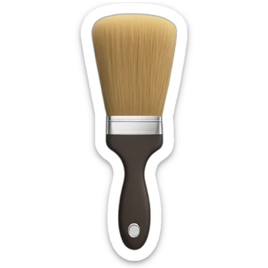 Brosse sticker