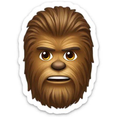 chewbacca serbian sticker