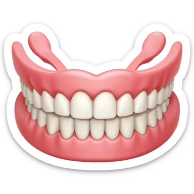  insta denture   sticker