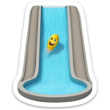 water slide sticker