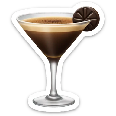 espresso martini sticker