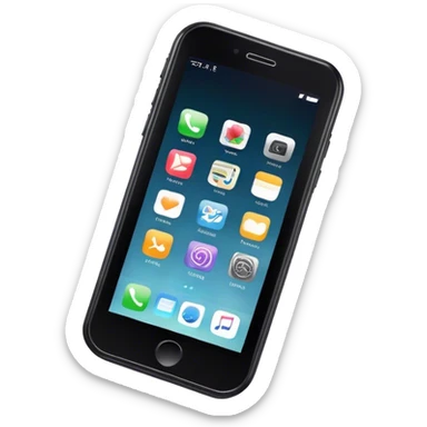 celular com tela desligada sticker