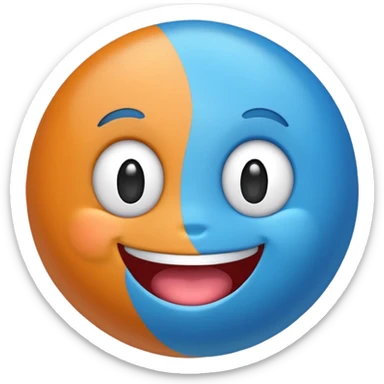 genere un emojii de gumball  sticker