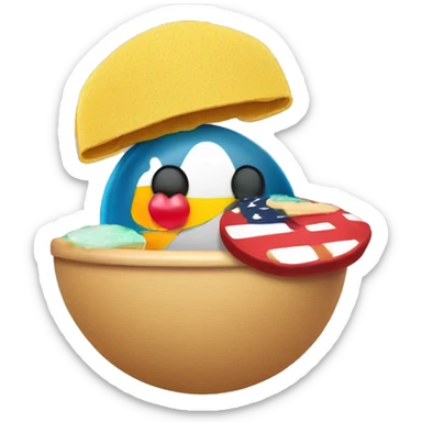 Bola de pool,con tacos de pool y paletas de pingpong con pelotita sticker