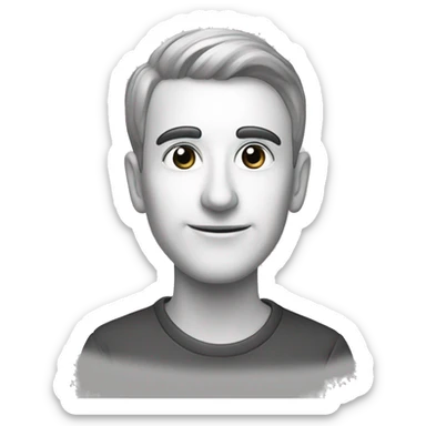 Boligrafo de tinta blanca sticker