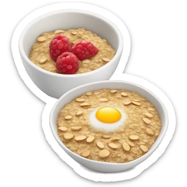 Breakfast oats sticker