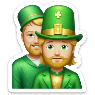 Sparkling Leprechaun sticker