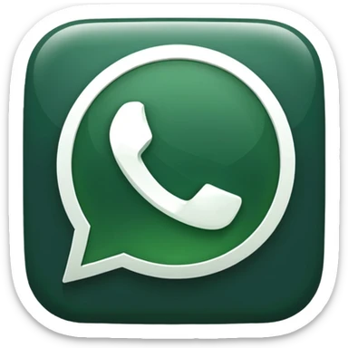 WhatsApp logo sticker