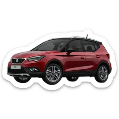 Seat arona negro sticker
