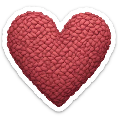 Heart sticker