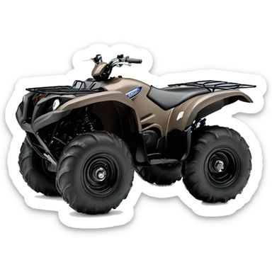 Квадроцикл yamaha grizzly 450 sticker