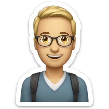 language teacher sticker