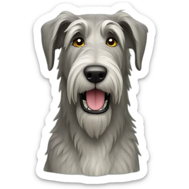irish wolfhound sticker