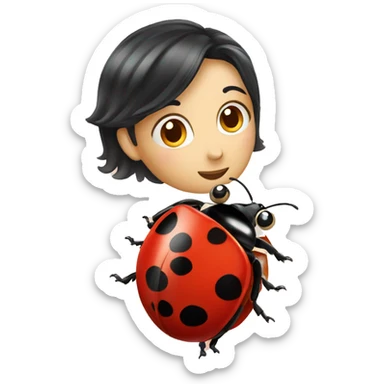ladybird sticker