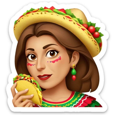 Taco Aficionado sticker