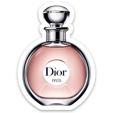 Dior parfum sticker
