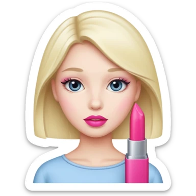 Clean girl Pink and pretty sticker