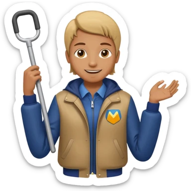 Rider holding grab bar,Metro Riders,with metro sticker